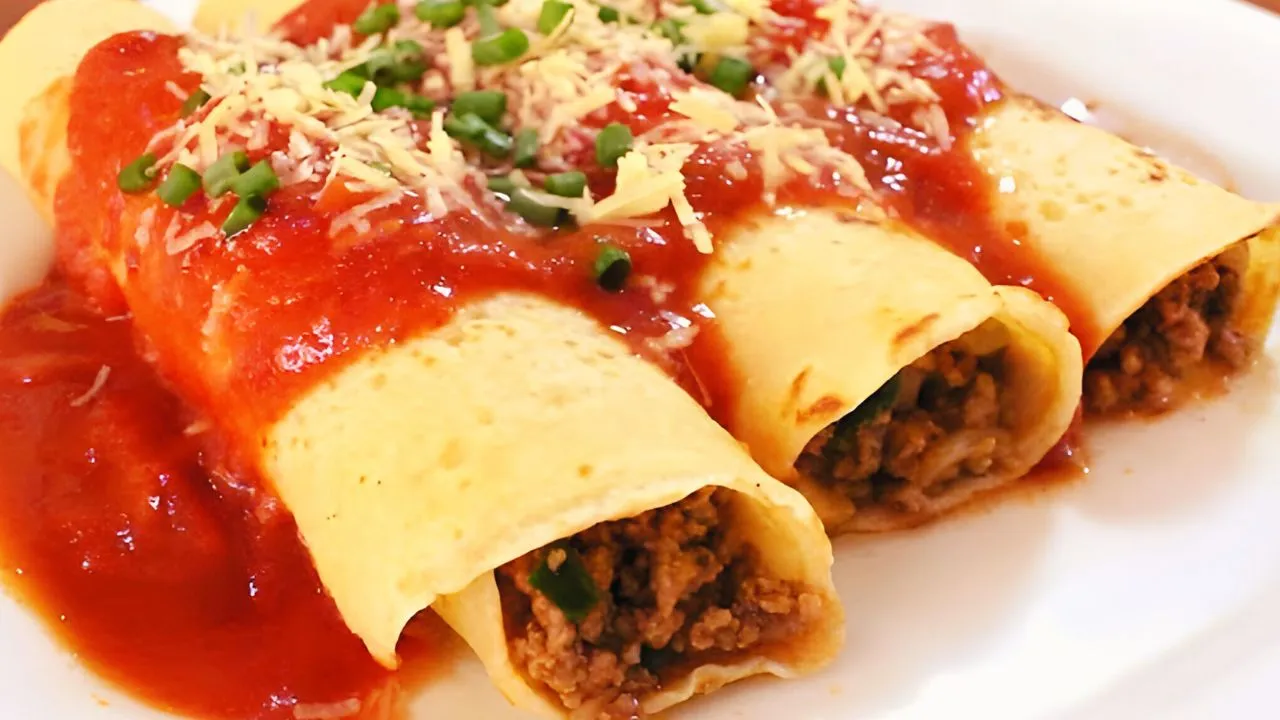 Meat pancake