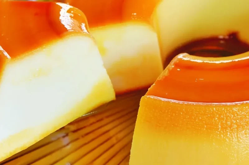Powdered milk pudding