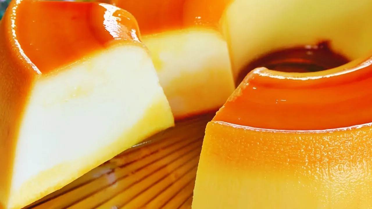 Powdered milk pudding