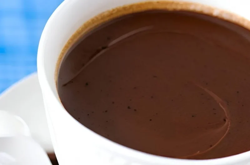 Creamy hot chocolate