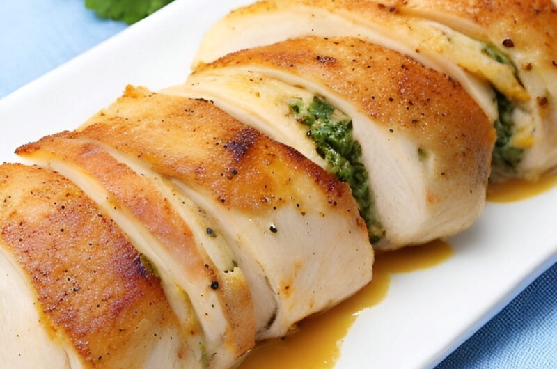 Фаршированная куриная грудка