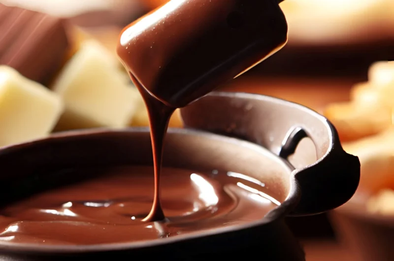 Chocolate fondue