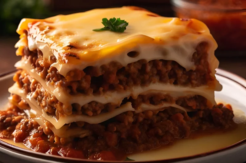 Meat Lasagna ground