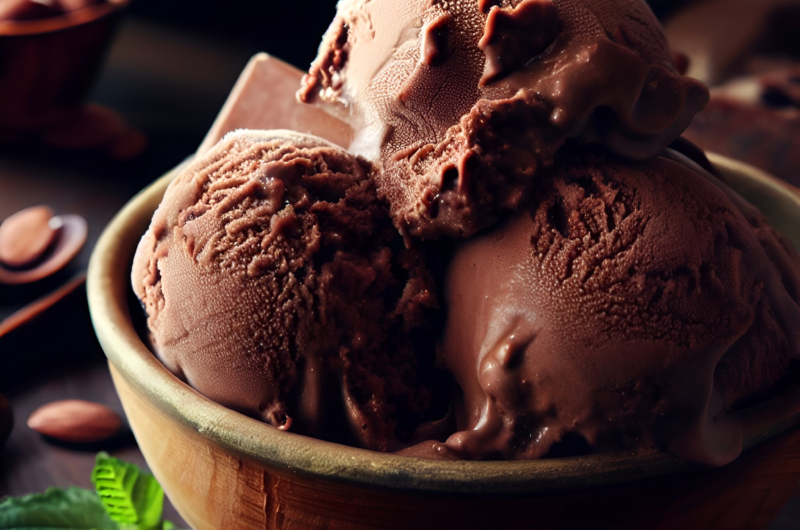Homemade Chocolate Ice Cream