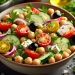 Chickpea salad