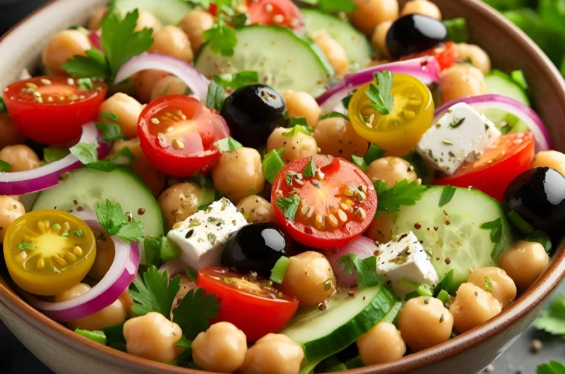 Chickpea salad