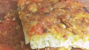 Sardine pizza