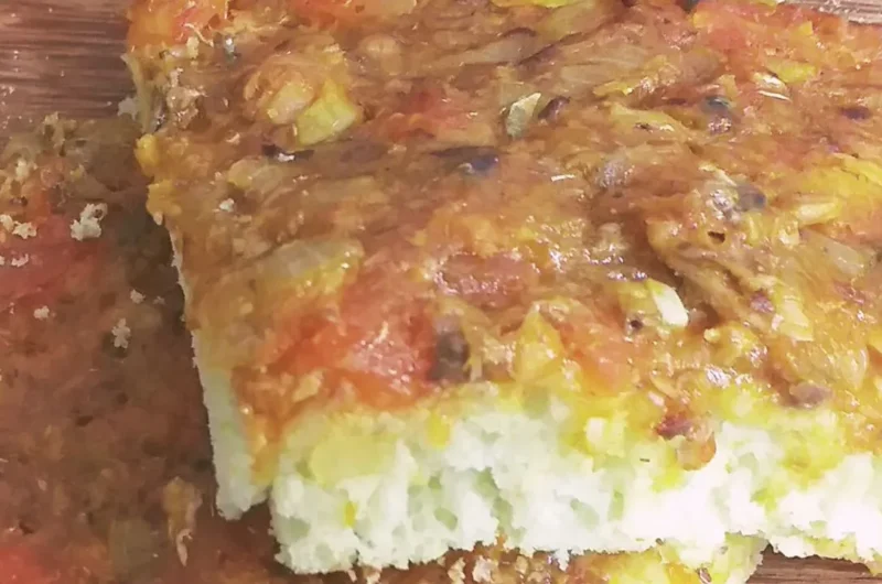 Sardine pizza