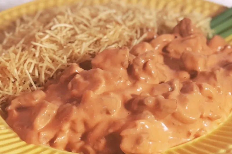 Simple Beef Stroganoff