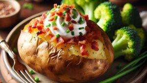 Запеченный картофель в духовке