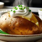Картофель, запеченный в микроволновой печи