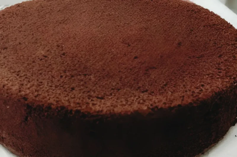 Simple chocolate cake