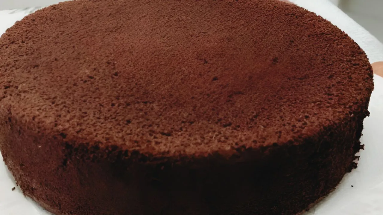 Simple chocolate cake