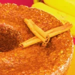 A banana and cinnamon cake