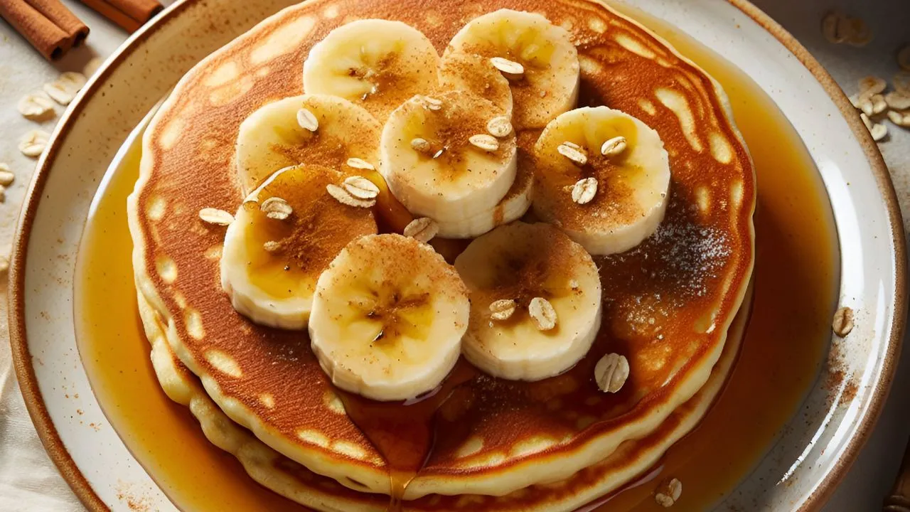 Banana Pancake with Oats