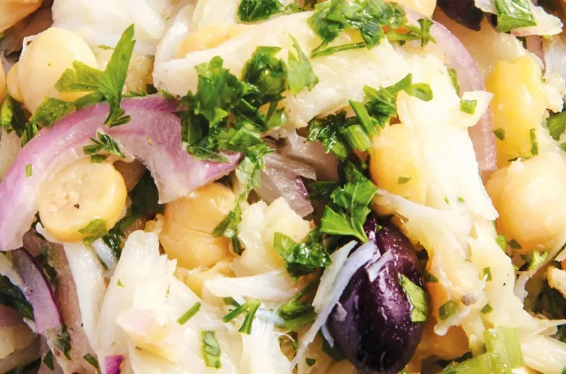 Codfish salad