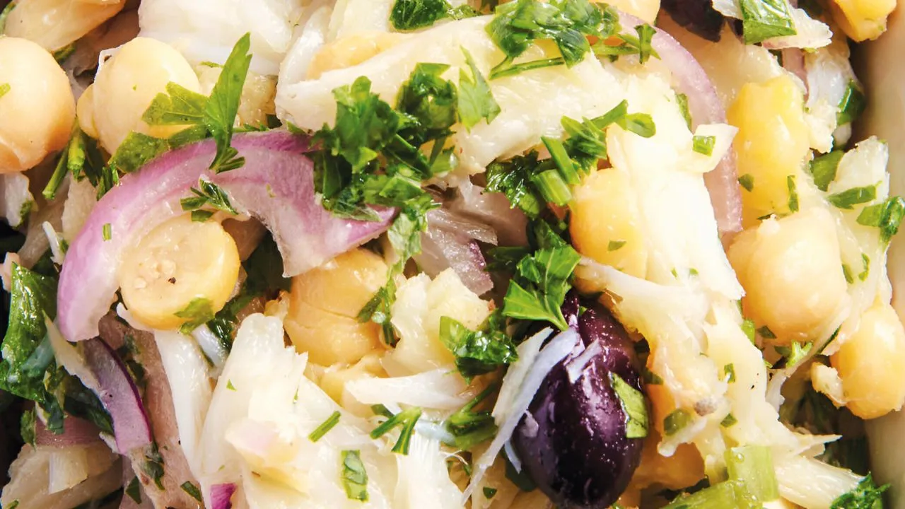 Codfish salad