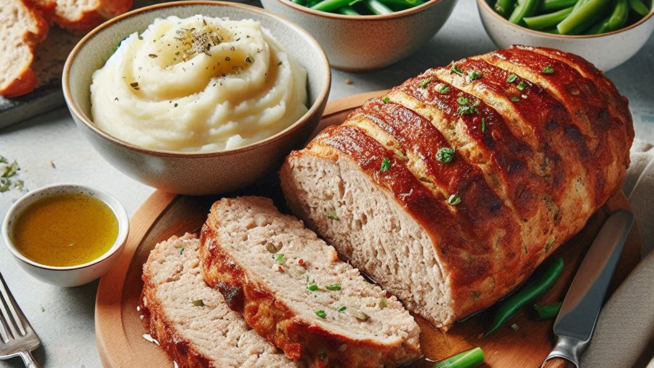 Мясной рулет из индейки