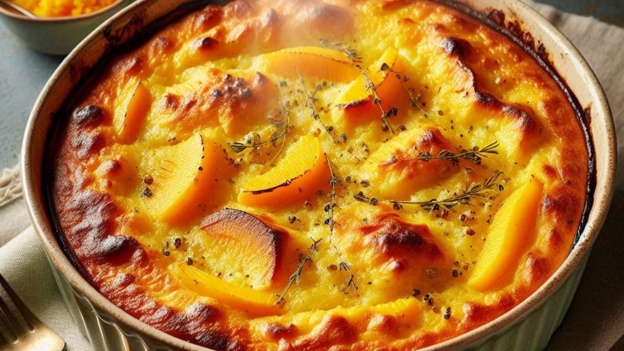 Запеканка из тыквы