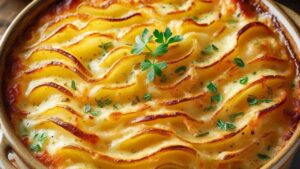 Картофельный гратен