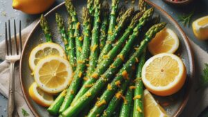 Спаржа, запеченная в духовке