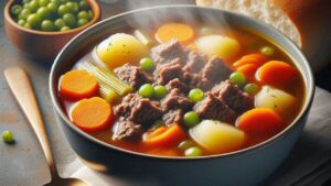 Суп с гамбургером