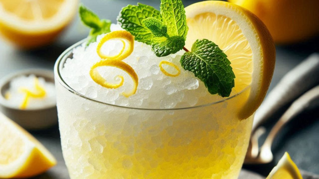 Базовая лимонная гранита