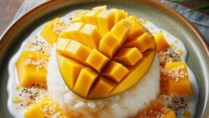 Манговый клейкий рис