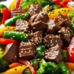 Жареная говядина